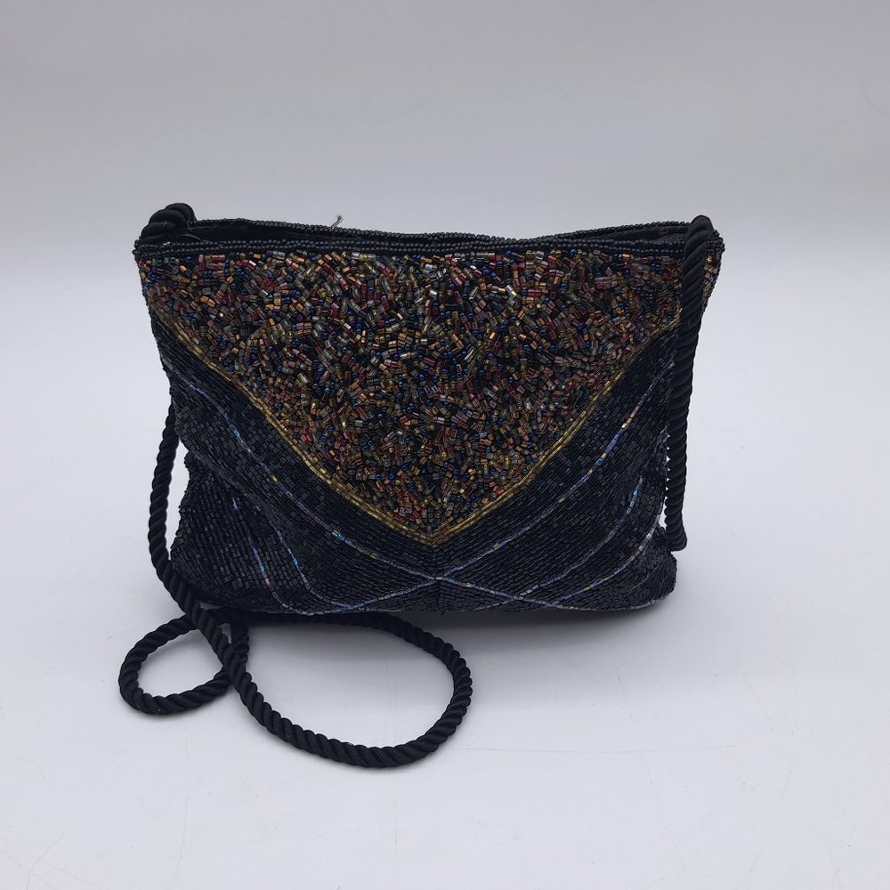 Du-Val Black Small Handbag